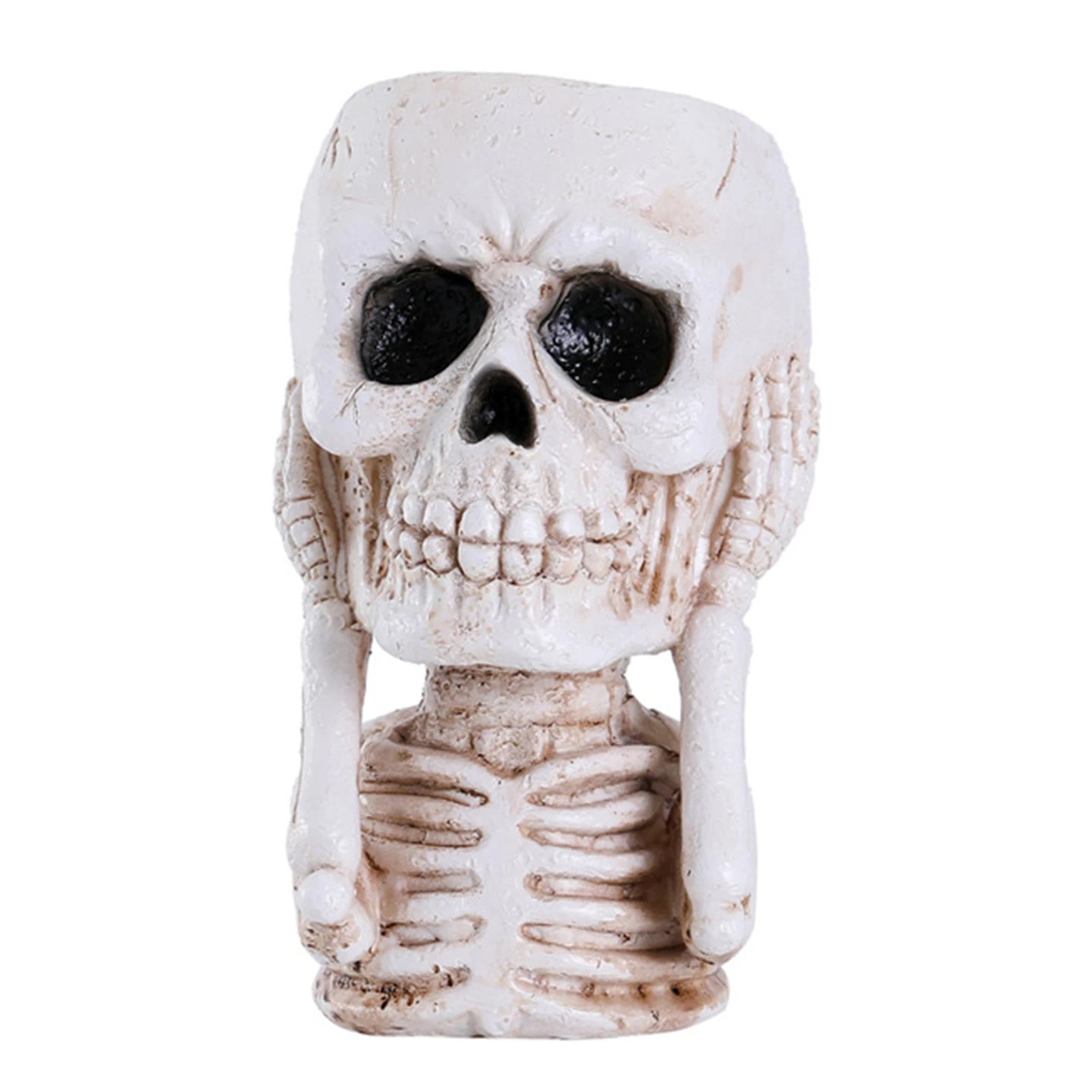 Cache Pot Tête de Mort
